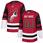 Arizona Coyotes Red Men's Customized Drift Fashion Adidas Jersey,baseball caps,new era cap wholesale,wholesale hats